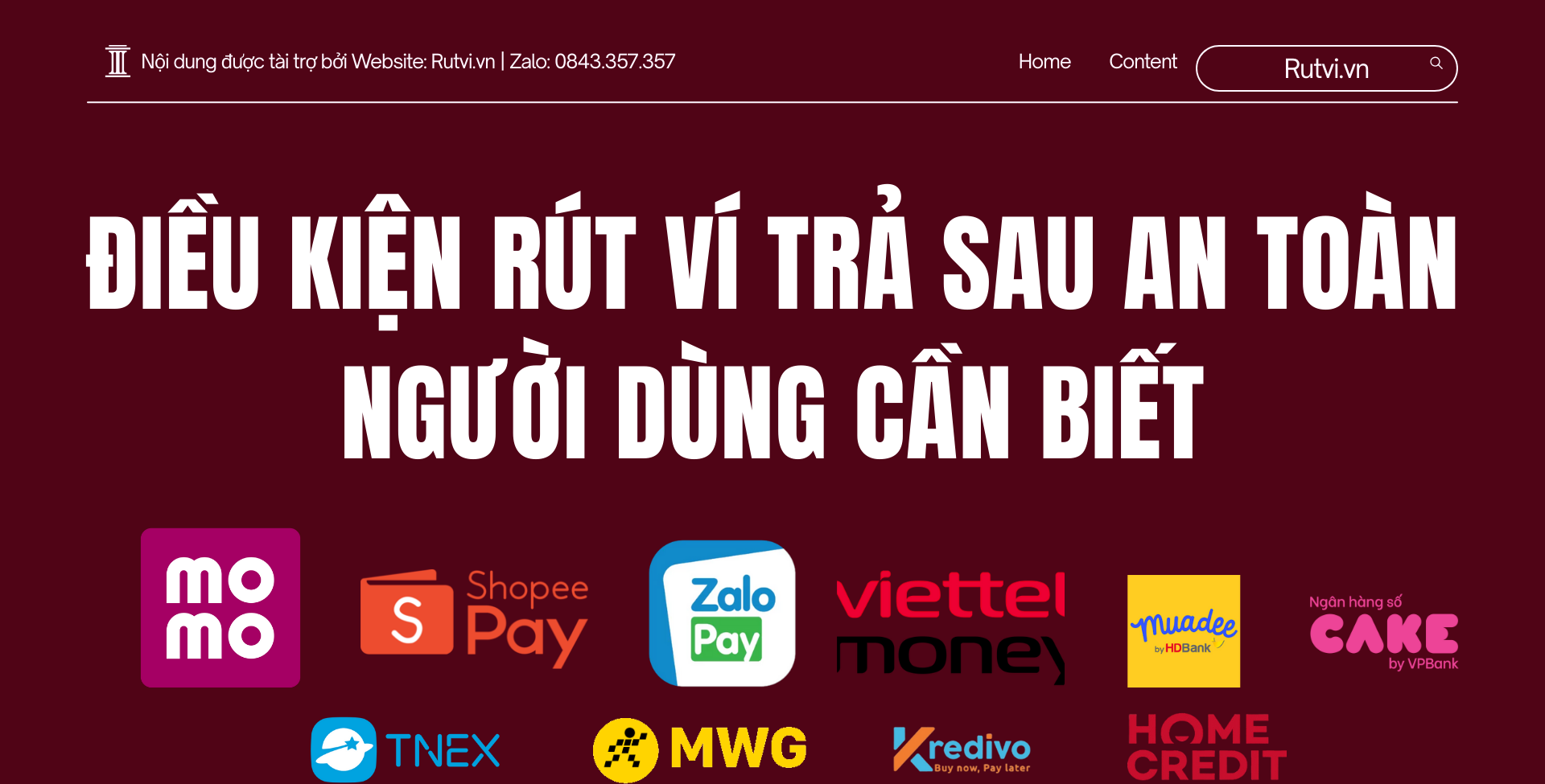 Điều Kiện Rút Ví Trả Sau An Toàn, Tránh Bị Khóa Tài Khoản
