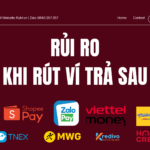 Rủi Ro Khi Rút Ví Trả Sau: Những Điều Người Dùng Cần Biết