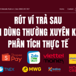 rút ví trả sau có nên dùng thường xuyên không