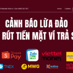 cảnh báo lừa đảo khi rút tiền mặt ví trả sau