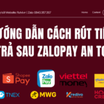 Rút Tiền Ví Trả Sau ZaloPay An Toàn, Phí Thấp 2026 | Rutvi.vn