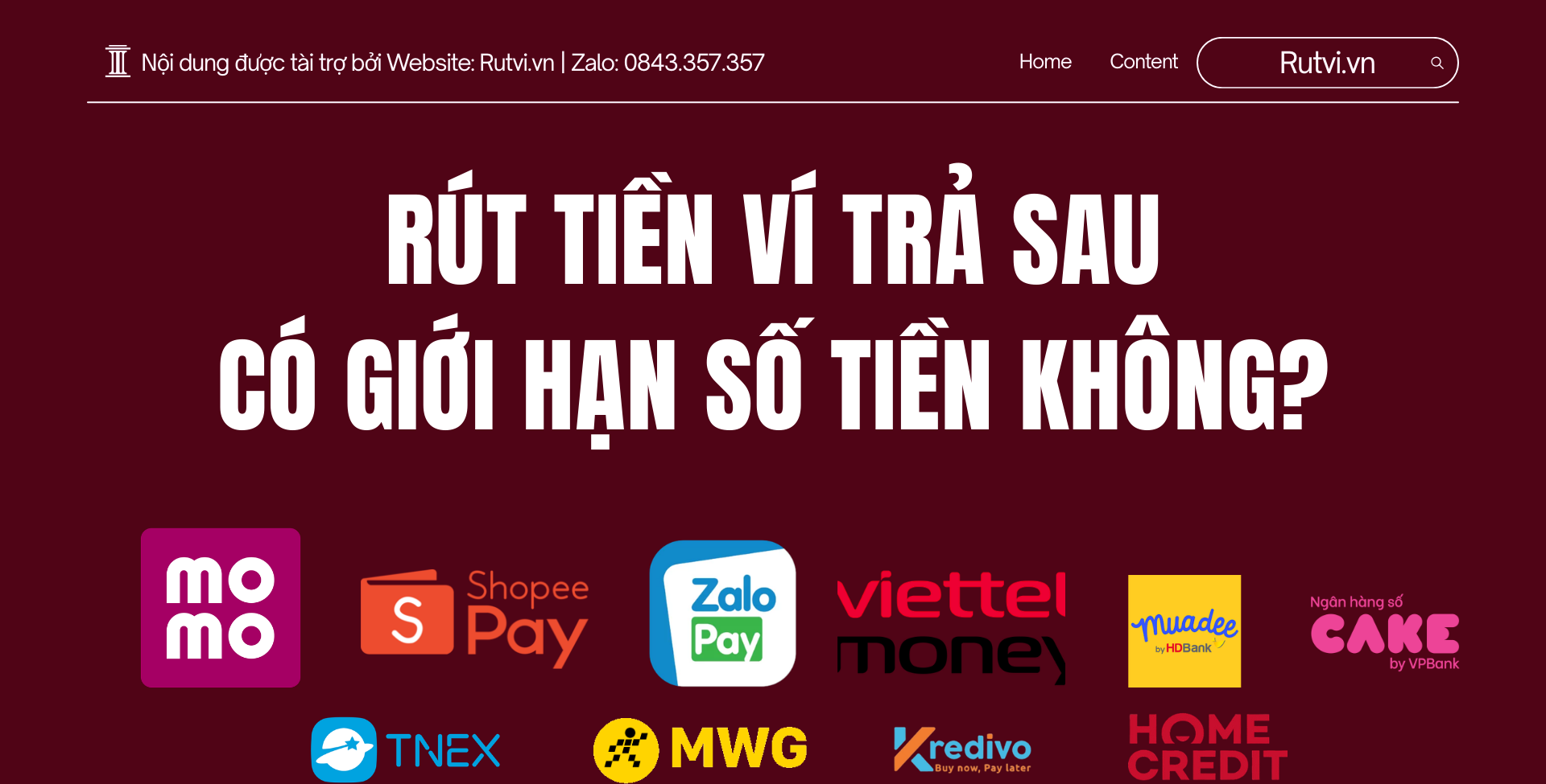 Rút tiền ví trả sau có giới hạn số tiền không? Tìm hiểu hạn mức rút tiền từ ví trả sau và những yếu tố ảnh hưởng đến số tiền có thể rút.