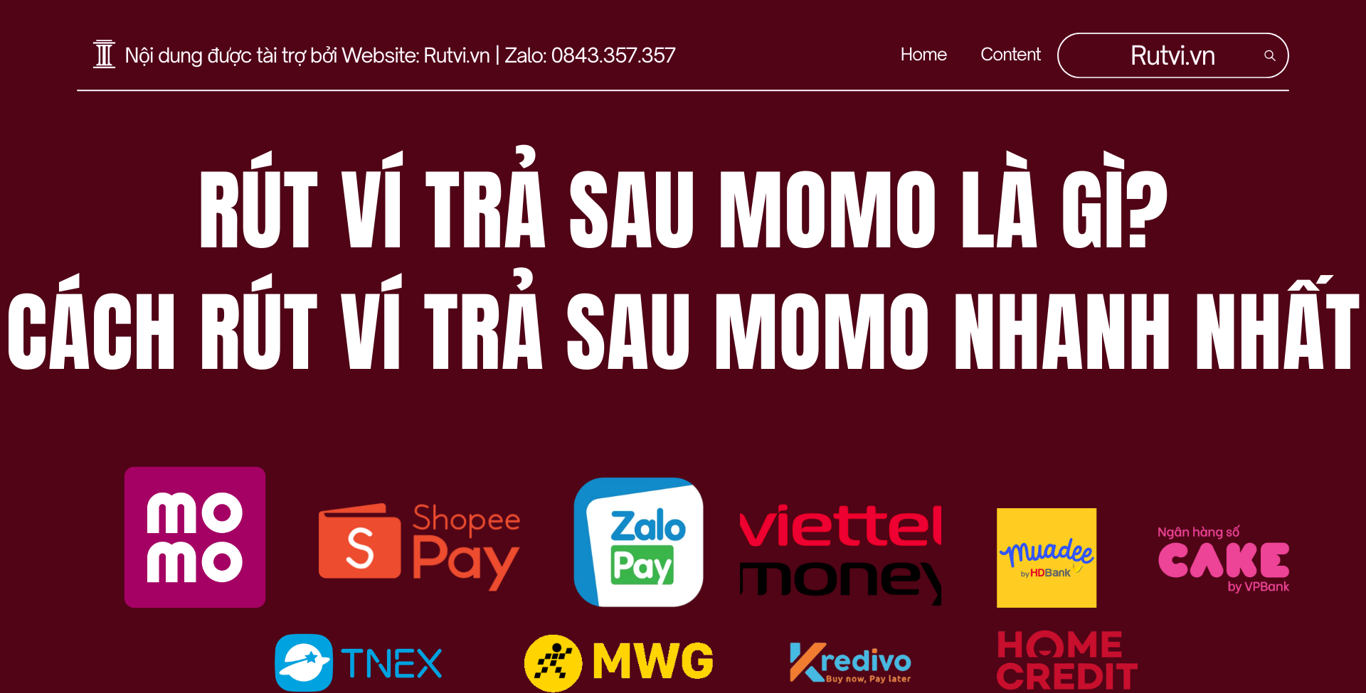 Rút ví trả sau MoMo là gì? Tìm hiểu cách rút ví trả sau MoMo, phí rút tiền, thời gian nhận tiền và những lưu ý quan trọng khi sử dụng dịch vụ.