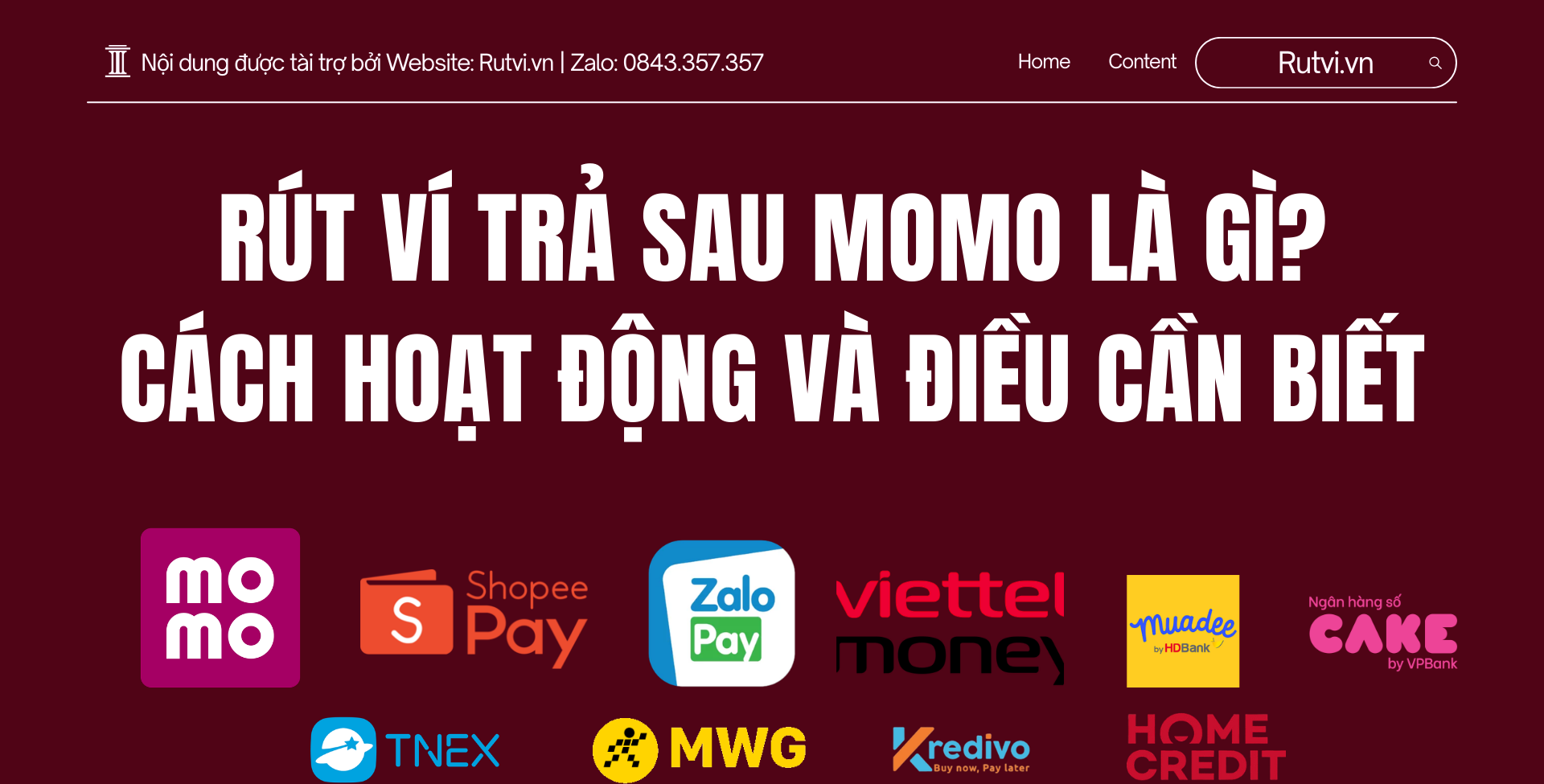 Rút ví trả sau MoMo là gì? Tìm hiểu cách hoạt động của ví trả sau MoMo, điều kiện sử dụng, phí và những lưu ý quan trọng khi sử dụng hạn mức trả sau MoMo.