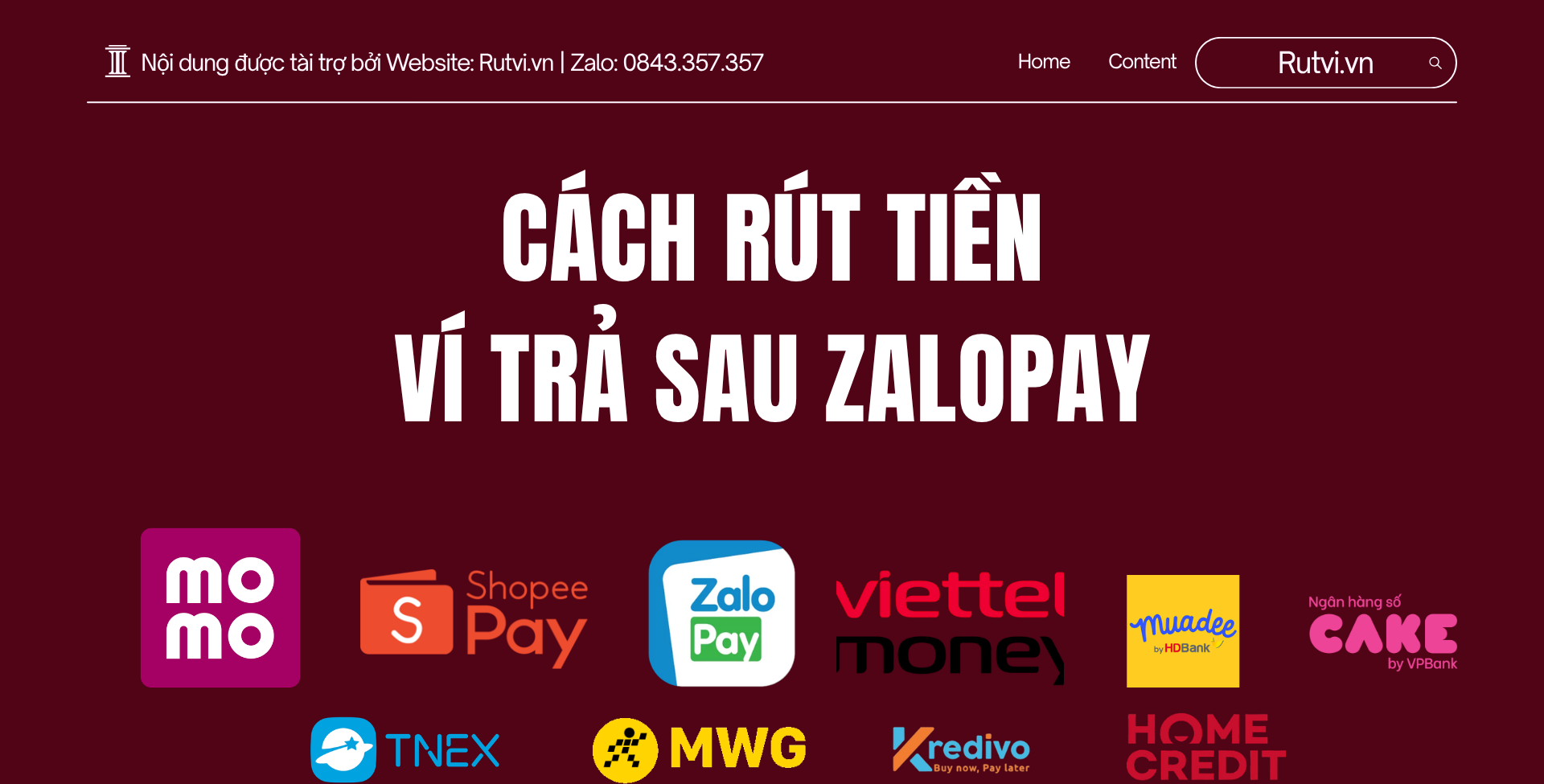 Cách rút tiền ví trả sau ZaloPay nhanh và an toàn. Hướng dẫn chi tiết giúp bạn chuyển hạn mức thành tiền mặt dễ dàng.
