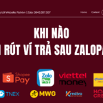 Khi nào nên rút ví trả sau ZaloPay? Phân tích thời điểm phù hợp giúp bạn rút tiền an toàn, tránh rủi ro và tối ưu chi phí.