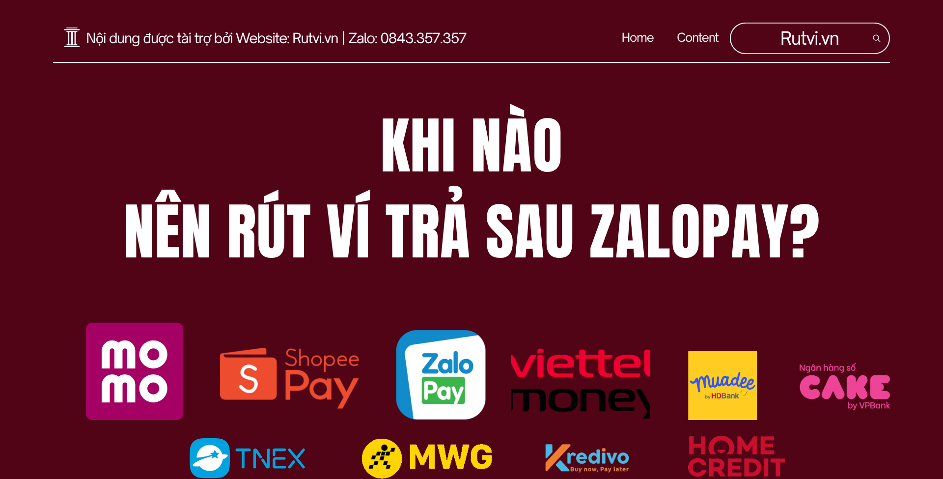 Khi nào nên rút ví trả sau ZaloPay? Phân tích thời điểm phù hợp giúp bạn rút tiền an toàn, tránh rủi ro và tối ưu chi phí.