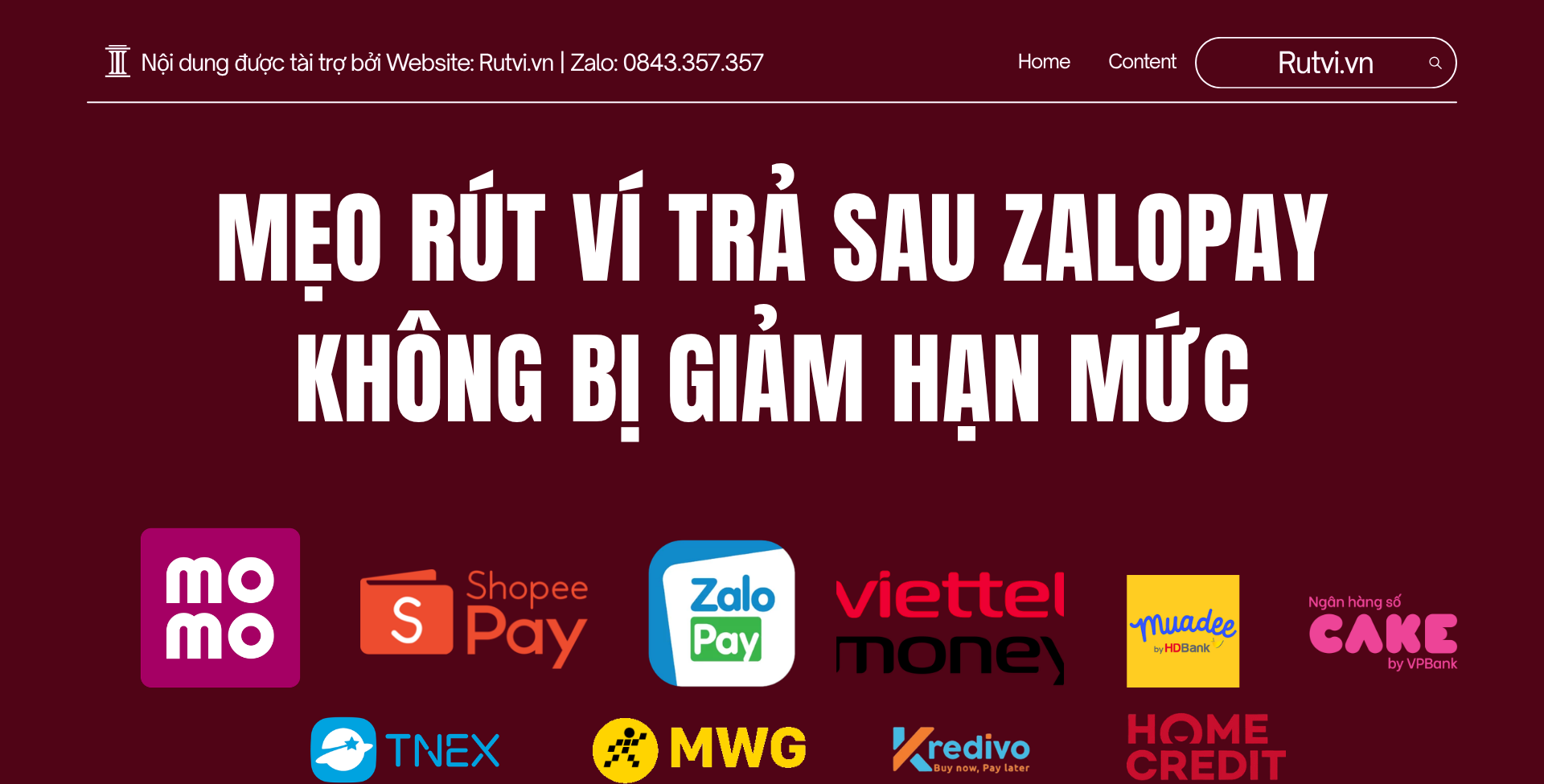 Mẹo rút ví trả sau ZaloPay không bị giảm hạn mức. Hiểu cách hệ thống đánh giá để giữ hạn mức ổn định và sử dụng lâu dài.