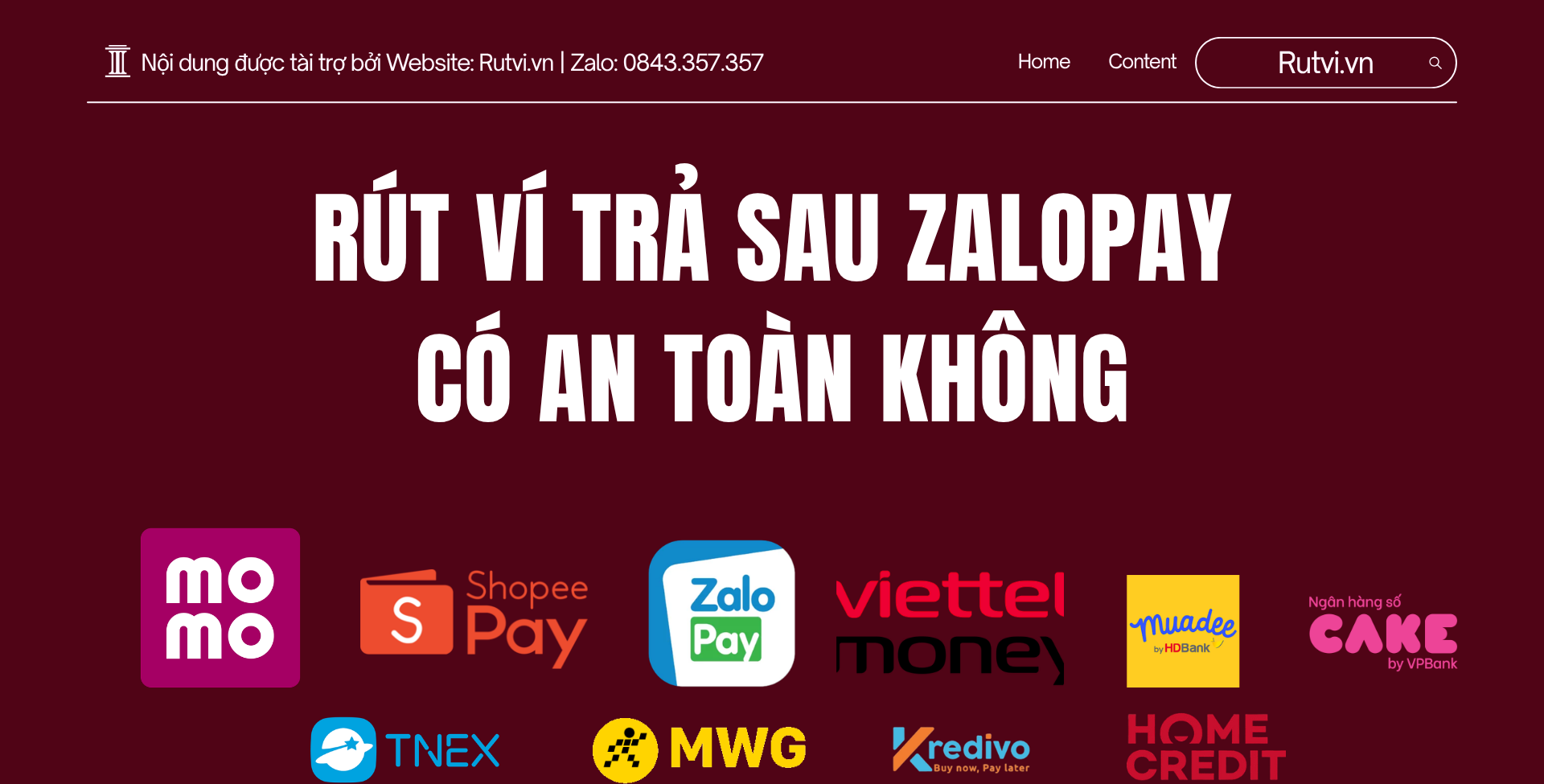 Rút ví trả sau ZaloPay có an toàn không? Phân tích rủi ro, cách bảo vệ tài khoản và cách rút tiền an toàn.