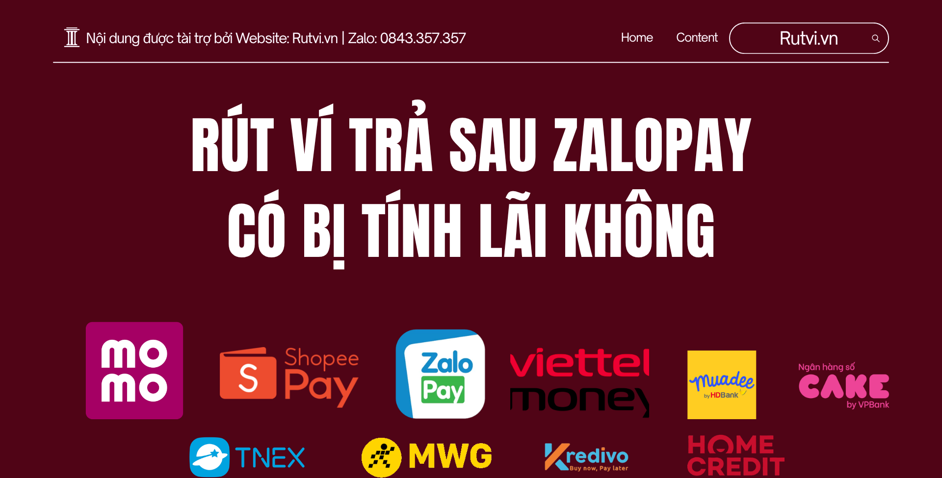 Rút ví trả sau ZaloPay có bị tính lãi không? Phân tích cơ chế tính phí, lãi suất và cách tránh phát sinh chi phí.