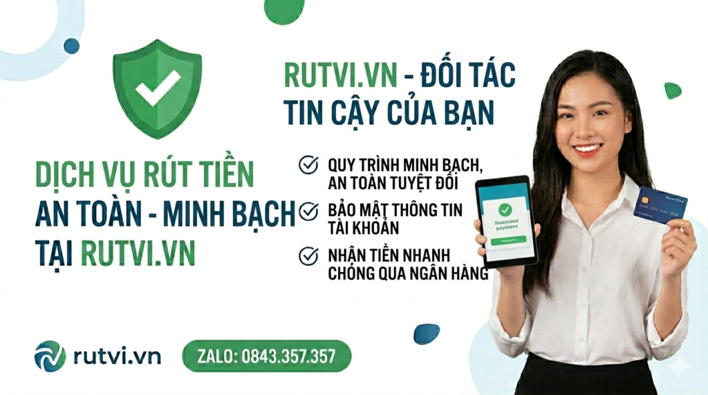 dịch vụ rút ví trả sau uy tín