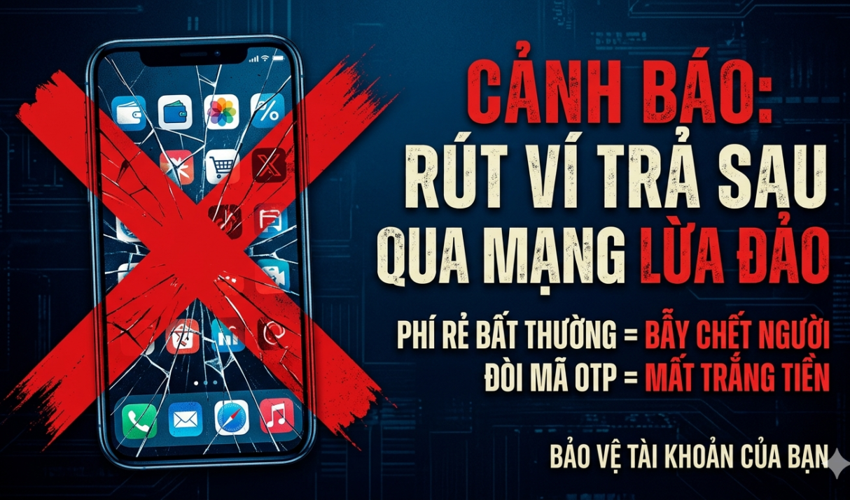 Rút Tiền Ví Trả Sau Uy Tín? Cảnh Báo 3 Chiêu Trò Lừa Đảo