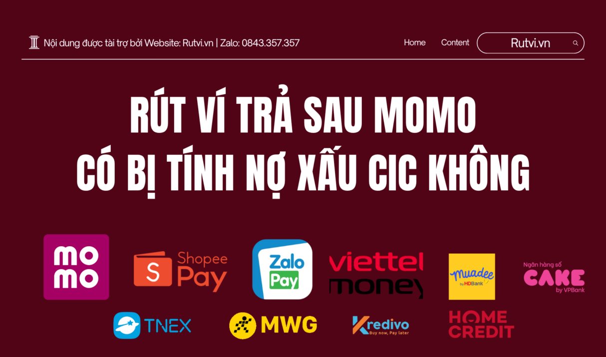 Rút Ví Trả Sau MoMo Có Bị Tính Nợ Xấu CIC Không? Cách Phòng Tránh