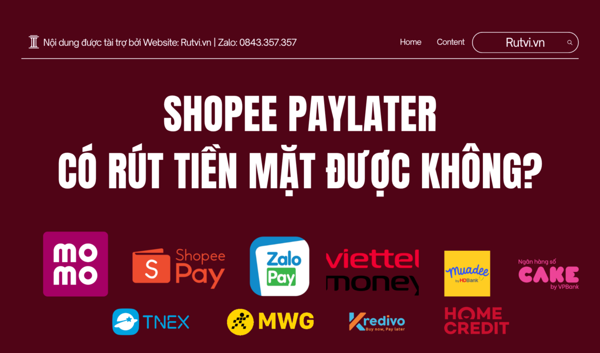 Shopee PayLater Có Rút Tiền Mặt Được Không? Cách Rút An Toàn