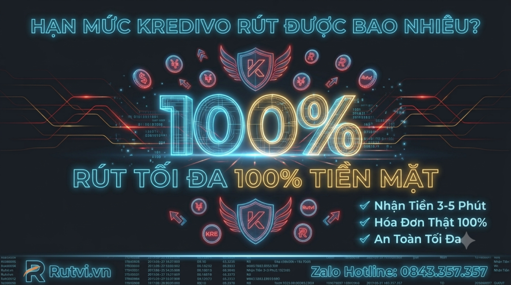 Hạn Mức Kredivo Rút Được Bao Nhiêu Tiền Mặt 2026