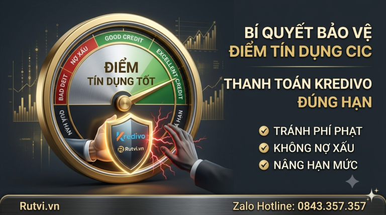 Cách Thanh Toán Dư Nợ Kredivo Đúng Hạn & Bảo Vệ Điểm Tín Dụng 2026