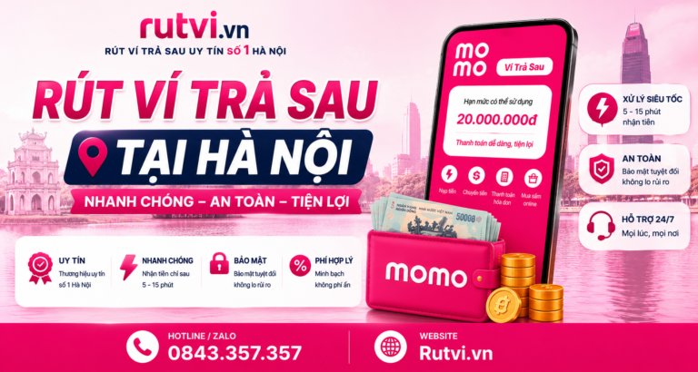 rút ví trả sau tại hà nội